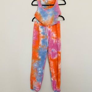 Tye dye lounge set